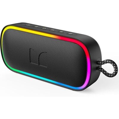 Monster S150 PLUS bärbar Bluetooth-högtalare, 20 W, Bluetooth 5.4, IP55 Vattentålig, batteri 2000mAh, belysning Multifärg Monster S150 PLUS bärbar Bluetooth-högtalare, 20 W, Bluetooth 5.4, IP55 Vattentålig, batteri 2000mAh, belysning Multifärg