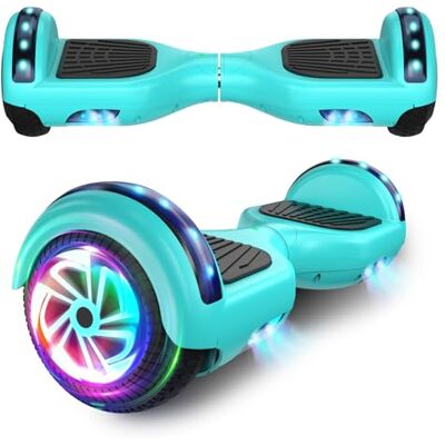 SISIGAD HOVERBOARD självbalanserad 6,5 tum blå högtalare, LED-ljus UL2272-certifierad säkerhet SISIGAD HOVERBOARD självbalanserad 6,5 tum blå högtalare, LED-ljus UL2272-certifierad säkerhet