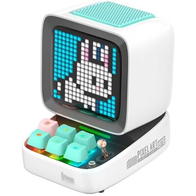 Divoom Ditoo Pro Bluetooth minihögtalare, vit Divoom Ditoo Pro Bluetooth minihögtalare, vit