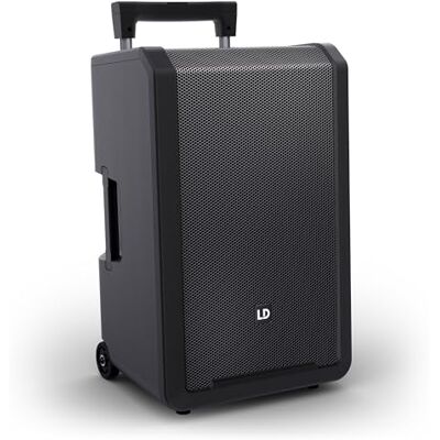 LD Systems ANNY 12 Bärbar Bluetooth PA-högtalare 12 tum med batteri och mixer, svart LD Systems ANNY 12 Bärbar Bluetooth PA-högtalare 12 tum med batteri och mixer, svart