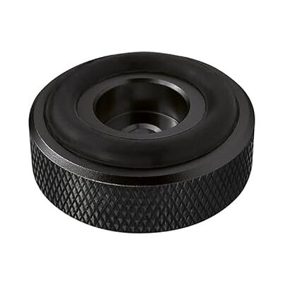 Dynavox utrustningsfötter med räfflor midi av aluminium. För HiFi-enheter som högtalare, förstärkare och skivspelare, svart anodiserad, set om 4 Dynavox utrustningsfötter med räfflor midi av aluminium. För HiFi-enheter som högtalare, förstärkare och skivspelare, svart anodiserad, set om 4