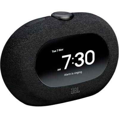 JBL Horizon 3 Bluetooth klockradiohögtalare med DAB/DAB+/FM, kraftfullt Pro‑ljud, soluppgångslarm, stämningsbelysning, USB‑C, Svart JBL Horizon 3 Bluetooth klockradiohögtalare med DAB/DAB+/FM, kraftfullt Pro‑ljud, soluppgångslarm, stämningsbelysning, USB‑C, Svart