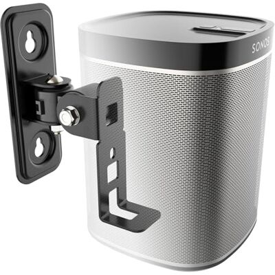 RICOO Vägghållare för Högtalare LH431-B Väggfäste för SONOS Play:1™ Vridbar Lutbar HiFi Ljudlådor Upphängning Väggmonterad RICOO Vägghållare för Högtalare LH431-B Väggfäste för SONOS Play:1™ Vridbar Lutbar HiFi Ljudlådor Upphängning Väggmonterad