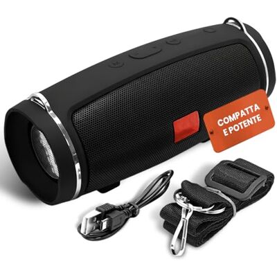 BIGBUY TECH Bluetooth-högtalare - Bärbar Stereo Mini - Bluetooth-högtalare BIGBUY TECH Bluetooth-högtalare - Bärbar Stereo Mini - Bluetooth-högtalare