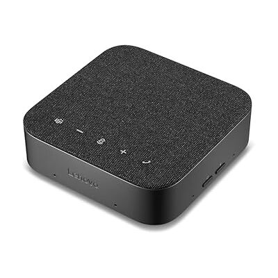 Lenovo Wireless Speakerphone 6000, Trådlös, Bluetooth 5.3, 8 strålformande mikrofoner, AI-brusreducering, Microsoft Teams, svart Lenovo Wireless Speakerphone 6000, Trådlös, Bluetooth 5.3, 8 strålformande mikrofoner, AI-brusreducering, Microsoft Teams, svart