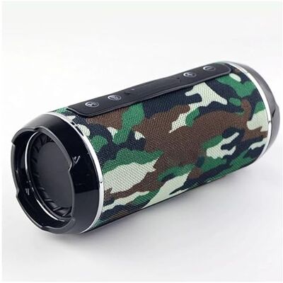 PRENDELUZ Bluetooth Bluetooth militär högtalare: V4.2 + bärbar EDR, FM-radio, Micro SD-kortläsare IP67 PRENDELUZ Bluetooth Bluetooth militär högtalare: V4.2 + bärbar EDR, FM-radio, Micro SD-kortläsare IP67