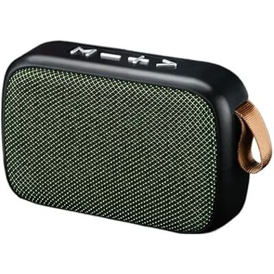 Rawrr XYX065 Bluetooth-högtalare, Stark bas, 6D-basdrivrutiner, Mikrofon, Handsfree, Grön Rawrr XYX065 Bluetooth-högtalare, Stark bas, 6D-basdrivrutiner, Mikrofon, Handsfree, Grön