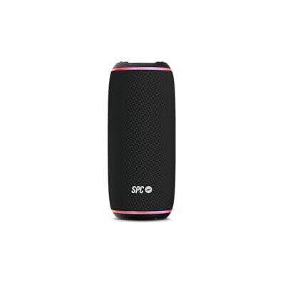 SPC Orbital Glow – bärbar 25 W kraftfull Bluetooth-högtalare 360° flerfärgad LED-ljus 20 timmars batteri IPX6 vattentät True Wireless USB, microSD och 3,5 mm uttag rördesign med handtag SPC Orbital Glow – bärbar 25 W kraftfull Bluetooth-högtalare 360° flerfärgad LED-ljus 20 timmars batteri IPX6 vattentät True Wireless USB, microSD och 3,5 mm uttag rördesign med handtag