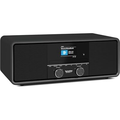 TechniSat DIGITRADIO 330 – DAB+ FM-stereoradio med CD-spelare (Bluetooth 5.3, USB MP3-uppspelning och laddningsfunktion, 2,4 tums färgdisplay, radioväckarklocka, fjärrkontroll) Svart TechniSat DIGITRADIO 330 – DAB+ FM-stereoradio med CD-spelare (Bluetooth 5.3, USB MP3-uppspelning och laddningsfunktion, 2,4 tums färgdisplay, radioväckarklocka, fjärrkontroll) Svart