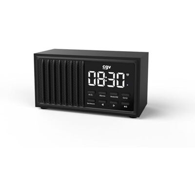 CGV Bebop FM Mini Bärbar FM/Bluetooth 5.3/USB/Micro-SD/AUX 8W högtalare Uppladdningsbart Li-Ion-batteri CGV Bebop FM Mini Bärbar FM/Bluetooth 5.3/USB/Micro-SD/AUX 8W högtalare Uppladdningsbart Li-Ion-batteri