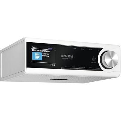 TechniSat Digitradio 23 ASA – inbyggd radio med automatisk säkerhetsvarning (ASA, DAB köksradio, FM, dimbar TFT-färgskärm, Bluetooth-ljudstreaming, 2 watt), vit TechniSat Digitradio 23 ASA – inbyggd radio med automatisk säkerhetsvarning (ASA, DAB köksradio, FM, dimbar TFT-färgskärm, Bluetooth-ljudstreaming, 2 watt), vit