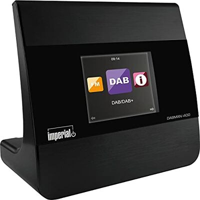 Imperial DABMAN i400 internetradio/DAB+ adapter – perfekt för Hi-Fi-system (stereoljud, internet/DAB/FM, Bluetooth, multiroom, equalizer, UPnP, WLAN, LAN, line-out) svart Imperial DABMAN i400 internetradio/DAB+ adapter – perfekt för Hi-Fi-system (stereoljud, internet/DAB/FM, Bluetooth, multiroom, equalizer, UPnP, WLAN, LAN, line-out) svart
