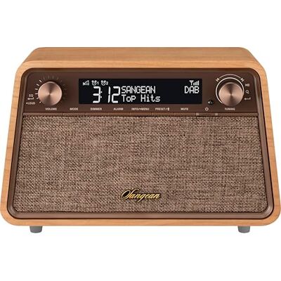 Sangean Premium Wooden Cabinet WR-201 bordsradio Dab+, FM Dab+, Bluetooth, AUX, FM Väckningsfunktion Trä Sangean Premium Wooden Cabinet WR-201 bordsradio Dab+, FM Dab+, Bluetooth, AUX, FM Väckningsfunktion Trä