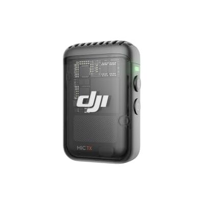 DJI Mic 2-sändare (svart), trådlös mikrofon med intelligent brusreducering, 14-timmars intern inspelning, 6-timmarsbatteri, magnetfäste, Bluetooth-mikrofon DJI Mic 2-sändare (svart), trådlös mikrofon med intelligent brusreducering, 14-timmars intern inspelning, 6-timmarsbatteri, magnetfäste, Bluetooth-mikrofon