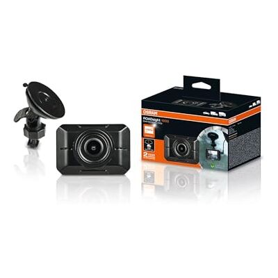 OSRAM ROADsight 1500 Dash Camera, 1080p HD, 2 tums skärm, 110° vidvinkel, G-sensor, 30fps, micro SD-kortplats OSRAM ROADsight 1500 Dash Camera, 1080p HD, 2 tums skärm, 110° vidvinkel, G-sensor, 30fps, micro SD-kortplats