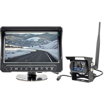 PNI TRK501 trådlös backkamera och LCD-skärm med DVR-funktion, micro SD-kortplats, IR-lysdioder, för lastbilar PNI TRK501 trådlös backkamera och LCD-skärm med DVR-funktion, micro SD-kortplats, IR-lysdioder, för lastbilar