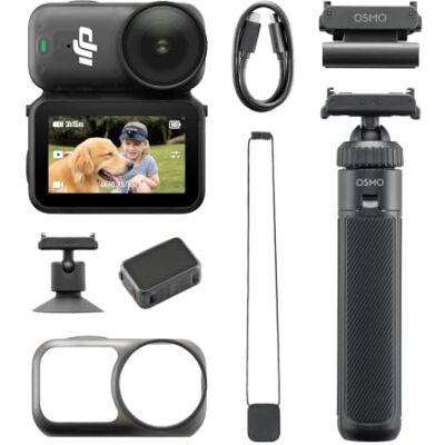 DJI Osmo Nano On-the-Go Combo (128 GB), 4K bärbar kamera Inkluderar mini förlängningsstång 1/1,3 tum sensor 4K/60fps & 143° bred FOV 200 min batteri magnetisk bärbar design DJI Osmo Nano On-the-Go Combo (128 GB), 4K bärbar kamera Inkluderar mini förlängningsstång 1/1,3 tum sensor 4K/60fps & 143° bred FOV 200 min batteri magnetisk bärbar design