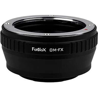Fotodiox objektivmonteringsadapter, Olympus OM Zuiko-objektiv till Fujifilm X-Pro1 spegellös kamera Fotodiox objektivmonteringsadapter, Olympus OM Zuiko-objektiv till Fujifilm X-Pro1 spegellös kamera