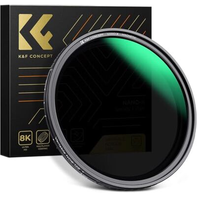 K&F CONCEPT Nano-Xcel 72 mm magnetiskt ND ND8-ND128 variabelt filter (5 steg) med magnetisk adapterring, ND neutralt densitetsfilter med 28 lager nano-beläggning K&F CONCEPT Nano-Xcel 72 mm magnetiskt ND ND8-ND128 variabelt filter (5 steg) med magnetisk adapterring, ND neutralt densitetsfilter med 28 lager nano-beläggning