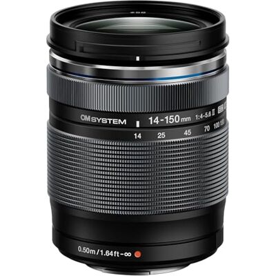 OM SYSTEM M.Zuiko Digital ED 14-150 mm F4-5.6 II Objektiv Svart OM SYSTEM M.Zuiko Digital ED 14-150 mm F4-5.6 II Objektiv Svart