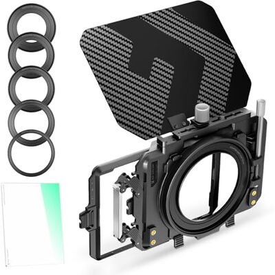 K&F CONCEPT -kit, mattlåda med 1/4, svart diffusion, 4 x 5,65 filter för DSLR och spegellösa kameror, kompatibel med 67 mm/72 mm/82 mm/95 mm-objektiv K&F CONCEPT -kit, mattlåda med 1/4, svart diffusion, 4 x 5,65 filter för DSLR och spegellösa kameror, kompatibel med 67 mm/72 mm/82 mm/95 mm-objektiv