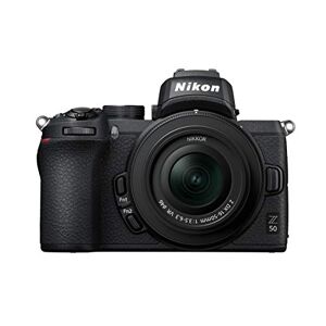 Nikon Z50 + Z DX 16-50 mm spegellös kamerakit (209-punkts hybrid AF, höghastighetsbildbehandling, 4K UHD-filmer, högupplöst LCD-skärm) VOA050K001