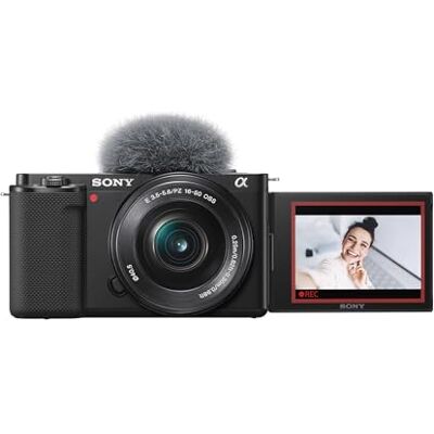 Sony ZVE10LBDI.EU Kamera, 1650, Svart Sony ZVE10LBDI.EU Kamera, 1650, Svart