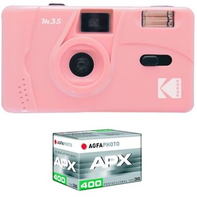 Kodak Uppladdningsbar kamera M35-35mm Candy Pink Kodak Uppladdningsbar kamera M35-35mm Candy Pink