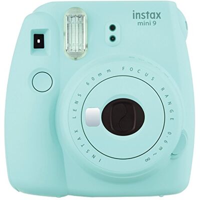instax Fujifilm Mini 9 Kamera, Isblå instax Fujifilm Mini 9 Kamera, Isblå