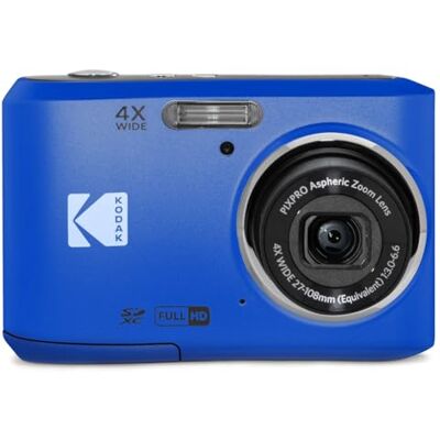 Kodak Pixpro-vänlig zoom FZ45-BL 16 MP digitalkamera med 4 x optisk zoom, 27 mm vidvinkel, 2,7 tums LCD-skärm (blå) Kodak Pixpro-vänlig zoom FZ45-BL 16 MP digitalkamera med 4 x optisk zoom, 27 mm vidvinkel, 2,7 tums LCD-skärm (blå)
