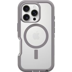 OtterBox Defender Series XT MagSafe skal för iPhone 16 Pro med MagSafe, extra stöttåligt, fallsäkert,skyddande skal, testad till militärstandard x7, Klar/Grå OtterBox Defender Series XT MagSafe skal för iPhone 16 Pro med MagSafe, extra stöttåligt, fallsäkert,skyddande skal, testad till militärstandard x7, Klar/Grå