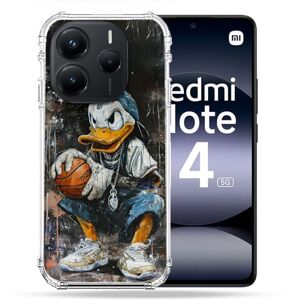 Cokitec Förstärkt fodral för Xiaomi Redmi Note 14 5G Street Art Kalle Anka Cokitec Förstärkt fodral för Xiaomi Redmi Note 14 5G Street Art Kalle Anka