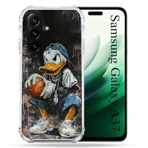 Cokitec Förstärkt fodral för Samsung Galaxy A37 5G Street Art Kalle Anka Cokitec Förstärkt fodral för Samsung Galaxy A37 5G Street Art Kalle Anka