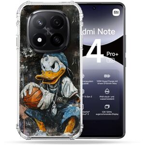 Cokitec Förstärkt fodral för Xiaomi Redmi Note 14 Pro Plus 5G Street Art Kalle Anka Cokitec Förstärkt fodral för Xiaomi Redmi Note 14 Pro Plus 5G Street Art Kalle Anka