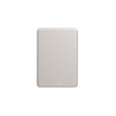 XIAOMI Super Slim Magnetic Power Bank 5000 Gold 5 000 mAh ultratunn magnetisk powerbank. Trådlös laddning, ultralätt fäst vid iPhone och försvinner i fickan. XIAOMI Super Slim Magnetic Power Bank 5000 Gold 5 000 mAh ultratunn magnetisk powerbank. Trådlös laddning, ultralätt fäst vid iPhone och försvinner i fickan.