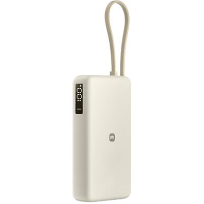 XIAOMI 67W Power Bank 20000 (Integrated Cable) Tan Snabbladdning 67 W, 20 000 mAh, inbyggd USB-C-kabel Tvåvägs laddning – driver 3 enheter tillsammans. XIAOMI 67W Power Bank 20000 (Integrated Cable) Tan Snabbladdning 67 W, 20 000 mAh, inbyggd USB-C-kabel Tvåvägs laddning – driver 3 enheter tillsammans.