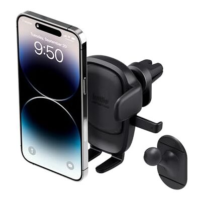 iOttie Easy One Touch 6 Air Vent biltelefonfäste – universell mobiltelefonhållare för iPhone, Google, Samsung, Moto, Huawei, Nokia, LG och alla andra smartphones iOttie Easy One Touch 6 Air Vent biltelefonfäste – universell mobiltelefonhållare för iPhone, Google, Samsung, Moto, Huawei, Nokia, LG och alla andra smartphones