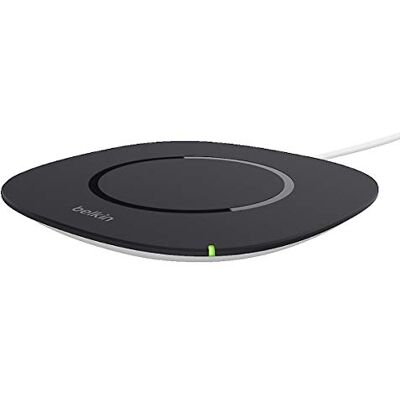 Belkin Boost Up Qi trådlös laddningsplatta 5 W, universell trådlös laddare för iPhone XR, XS, XS Max/Samsung Galaxy S9, S9+, Note9/LG, Sony och mer (ingen AC-adapter) Belkin Boost Up Qi trådlös laddningsplatta 5 W, universell trådlös laddare för iPhone XR, XS, XS Max/Samsung Galaxy S9, S9+, Note9/LG, Sony och mer (ingen AC-adapter)