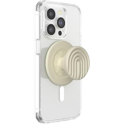 PopSockets runt telefongrepp kompatibelt med MagSafe, adapterring ingår, telefonhållare, trådlös laddning kompatibel – dimma PopSockets runt telefongrepp kompatibelt med MagSafe, adapterring ingår, telefonhållare, trådlös laddning kompatibel – dimma