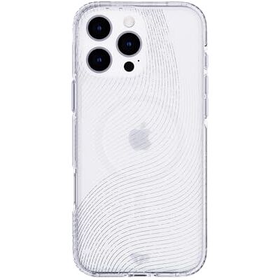 tech21 EvoSparkle för iPhone 16 Pro Max kompatibel med MagSafe – slagskyddsfodral – i Zen Clear tech21 EvoSparkle för iPhone 16 Pro Max kompatibel med MagSafe – slagskyddsfodral – i Zen Clear