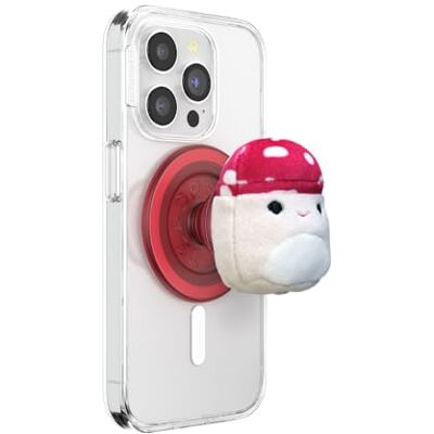 PopSockets runt telefongrepp kompatibelt med MagSafe, adapterring ingår, telefonhållare, trådlös laddning kompatibel, Squishmallows Malcolm PopSockets runt telefongrepp kompatibelt med MagSafe, adapterring ingår, telefonhållare, trådlös laddning kompatibel, Squishmallows Malcolm