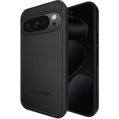 Pelican Protector Google Pixel 10 Pro XL-fodral, robust magnetiskt telefonfodral med 4,9 m droppskydd i militär kvalitet – slitstarkt telefonskydd med magneter – svart Pelican Protector Google Pixel 10 Pro XL-fodral, robust magnetiskt telefonfodral med 4,9 m droppskydd i militär kvalitet – slitstarkt telefonskydd med magneter – svart