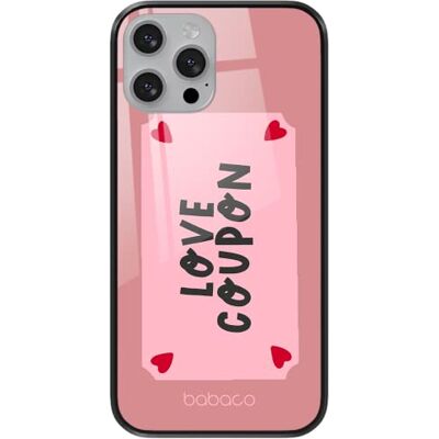 Babaco ERT GROUP mobiltelefonfodral för Huawei P30 Lite originalt och officiellt licensierat mönster Love Coupon 001 tillverkad av härdat glas, optimalt anpassat till mobilens form, skyddsfodral Babaco ERT GROUP mobiltelefonfodral för Huawei P30 Lite originalt och officiellt licensierat mönster Love Coupon 001 tillverkad av härdat glas, optimalt anpassat till mobilens form, skyddsfodral