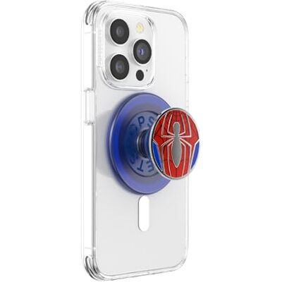 PopSockets : PopGrip för MagSafe – expanderande telefonstativ och grepp med en utbytbar topp för smartphones och fodral, SPIDERMAN – Peter Parker Suit PopSockets : PopGrip för MagSafe – expanderande telefonstativ och grepp med en utbytbar topp för smartphones och fodral, SPIDERMAN – Peter Parker Suit