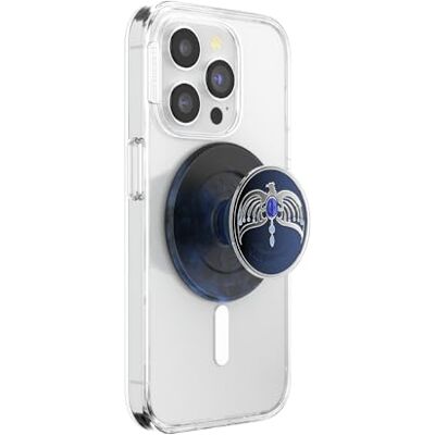 PopSockets runt telefongrepp kompatibelt med MagSafe, adapterring ingår, telefonhållare, trådlös laddning kompatibel, WB Harry Potter Dark Arts emaljdiadem PopSockets runt telefongrepp kompatibelt med MagSafe, adapterring ingår, telefonhållare, trådlös laddning kompatibel, WB Harry Potter Dark Arts emaljdiadem