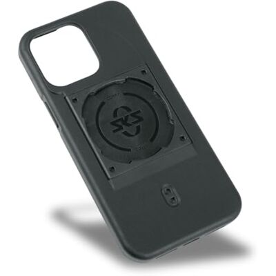 SKS GERMANY COMPIT Cover för iPhone 15 Pro Max mobiltelefonfodral med fästanordning för compact system (behaglig känsla, stötdämpande, med monteringsanordning, tillverkad av slitstark plast) SKS GERMANY COMPIT Cover för iPhone 15 Pro Max mobiltelefonfodral med fästanordning för compact system (behaglig känsla, stötdämpande, med monteringsanordning, tillverkad av slitstark plast)