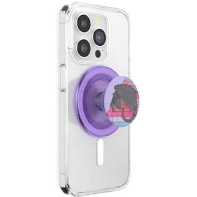 PopSockets runt telefongrepp kompatibelt med MagSafe, adapterring ingår, telefonhållare, trådlös laddning kompatibel – hoprullad med en bra bok PopSockets runt telefongrepp kompatibelt med MagSafe, adapterring ingår, telefonhållare, trådlös laddning kompatibel – hoprullad med en bra bok