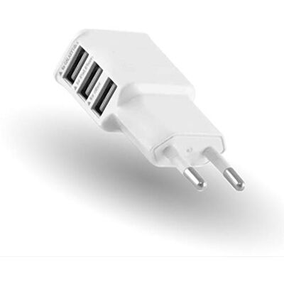Shot Case USB-nätadapter för Xiaomi Mi Mix 3 smarttelefon surfplatta 3-delad vägguttag 3 portar AC laddare vit (5 V) Shot Case USB-nätadapter för Xiaomi Mi Mix 3 smarttelefon surfplatta 3-delad vägguttag 3 portar AC laddare vit (5 V)