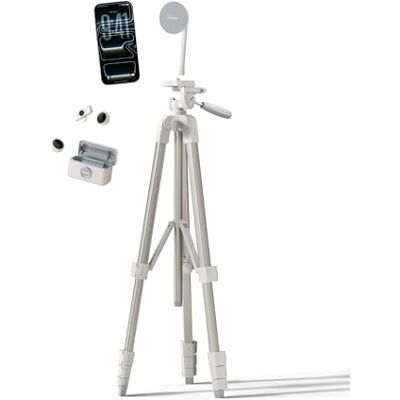 Belkin Stage Creator-Paket med Stativ, Magnetiskt Fäste, Två Trådlösa Mikrofoner, Bärbar Utrustning för Innehållsskapande för iPhone-, Android-, TikTok-, YouTube-, Streaming- och Instagram-kreatörer Belkin Stage Creator-Paket med Stativ, Magnetiskt Fäste, Två Trådlösa Mikrofoner, Bärbar Utrustning för Innehållsskapande för iPhone-, Android-, TikTok-, YouTube-, Streaming- och Instagram-kreatörer