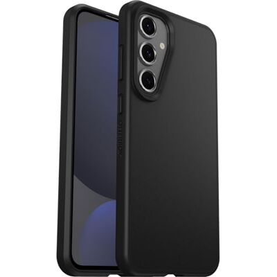 OtterBox Sleek Skal för Samsung Galaxy S24 FE, Svart Stöttåligt, fallsäkert, supertunt, skyddande tunt skal, testad till militärstandard, Utan retailförpackning OtterBox Sleek Skal för Samsung Galaxy S24 FE, Svart Stöttåligt, fallsäkert, supertunt, skyddande tunt skal, testad till militärstandard, Utan retailförpackning
